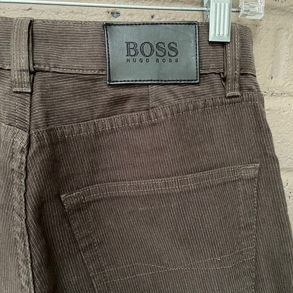 Hugo Boss Button fly brown Corduroys  31 / 34 - Picture 4 of 7